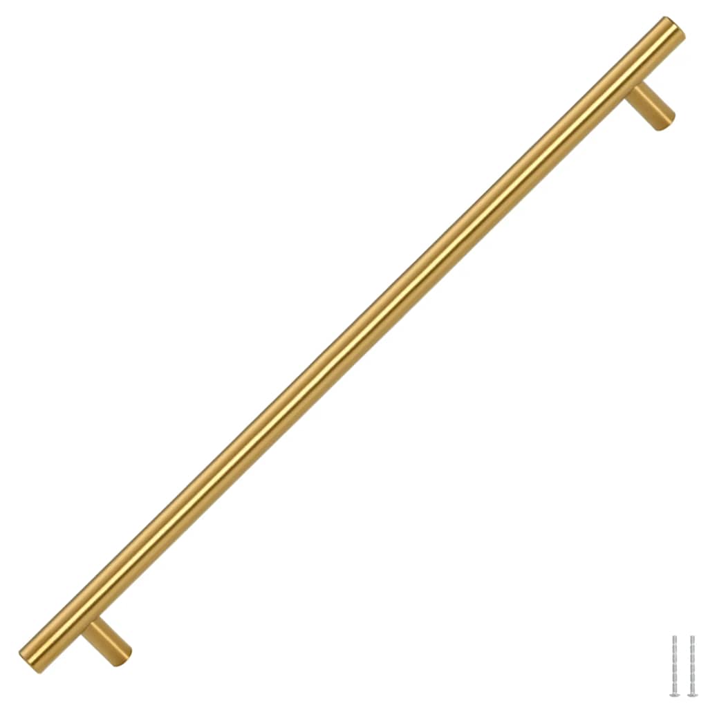 Furniture Handles 5 pcs Golden 480 mm Stainless Steel