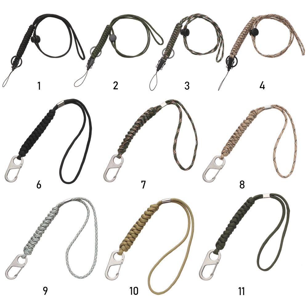 Рюкзак, 11 стилей, брелок для самообороны, брелок из паракорда, шнурок с вращающейся пряжкой, парашютный шнур