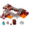 LEGO Minecraft Железная дорога Нижнего мира 21130 Строительный набор (387 шт.)