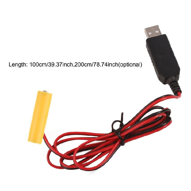 USB 5В в 1,5В Преобразователь питания Имитаторы батареек AA Заменяет 1 шт. 1,5В AA