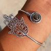Labradorite Gemstone 925 Sterling Silver Plated Designer Cuff Bangle Jewelry NST-J2H13503