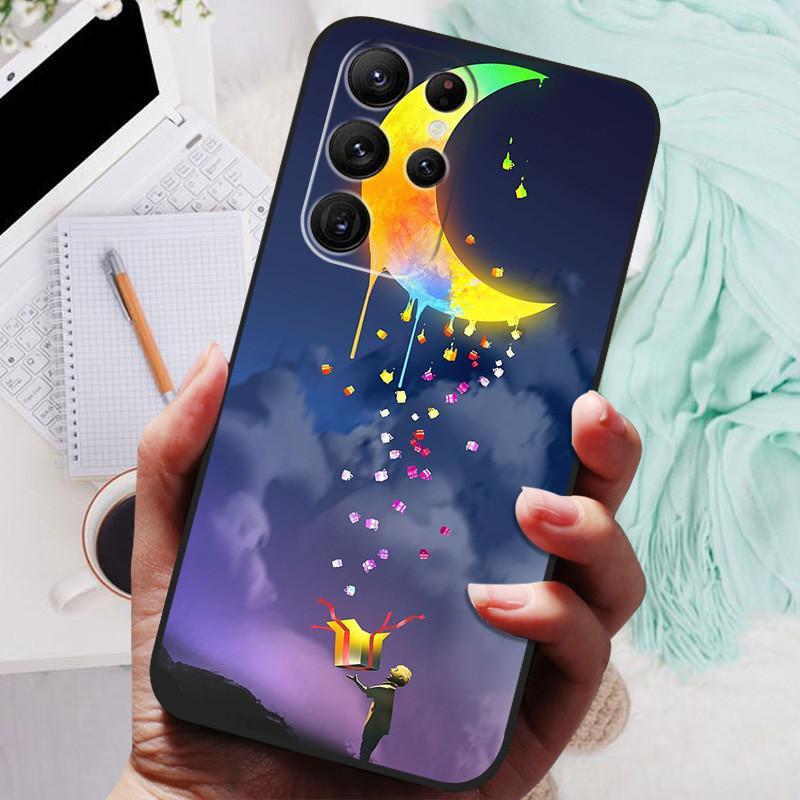 Чехол-накладка для Samsung Galaxy S25 Ultra Волк Кошка Животные Силиконовые Мягкие Задние Чехлы для Samsung Galaxy S25 Ultra Чехол для телефона S 25