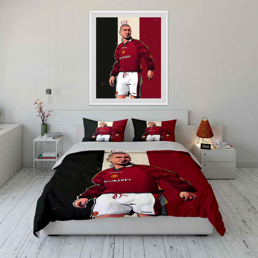 Soccer player graphic design. Bedding sets Duvet cover sets Duvet covers Pillowcases(1* Duvet Cover 2* Pillowcases without duvet insert)