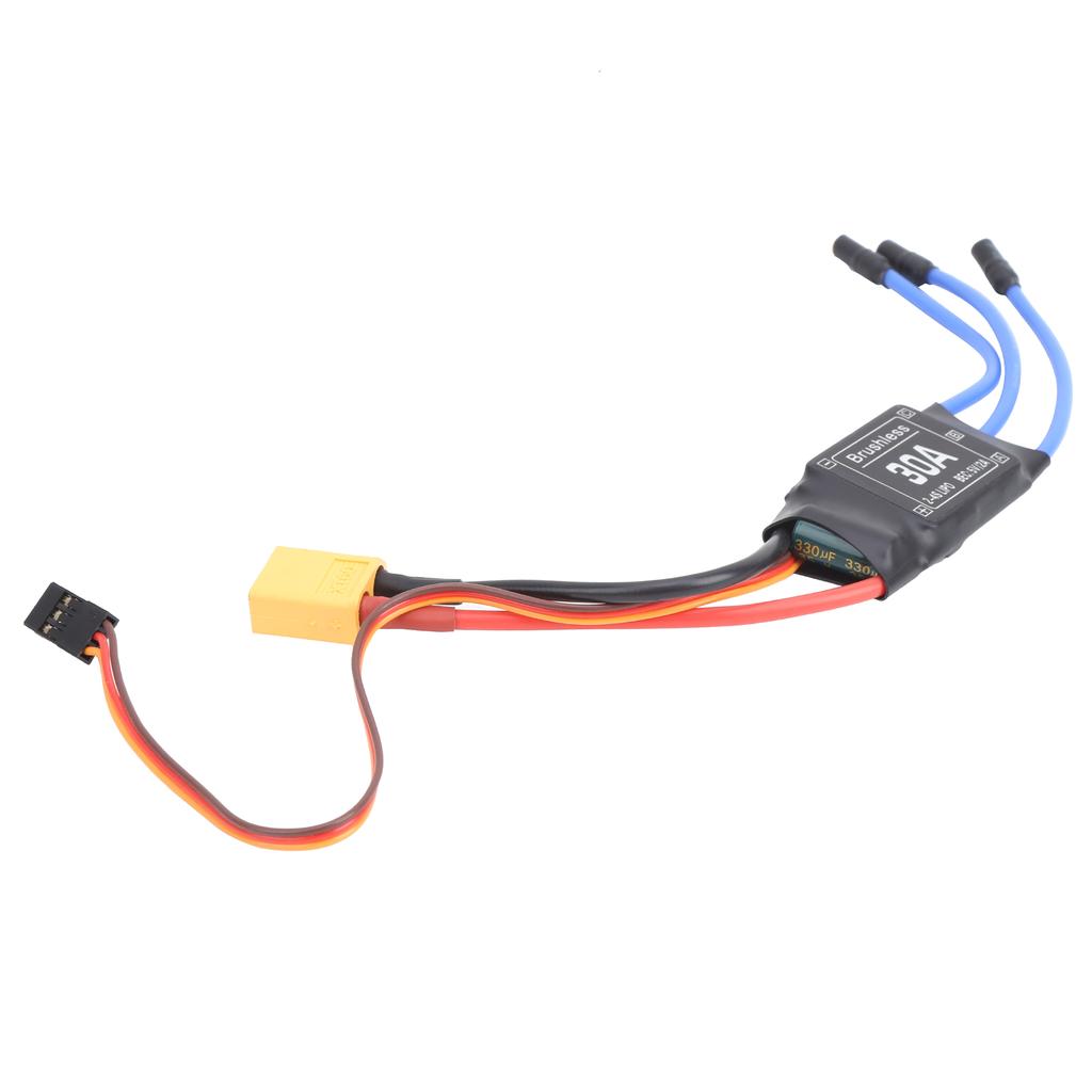 30A Бесщеточный ESC XT60 Электронный регулятор скорости для дистанционного управления дроном вертолетом FPV