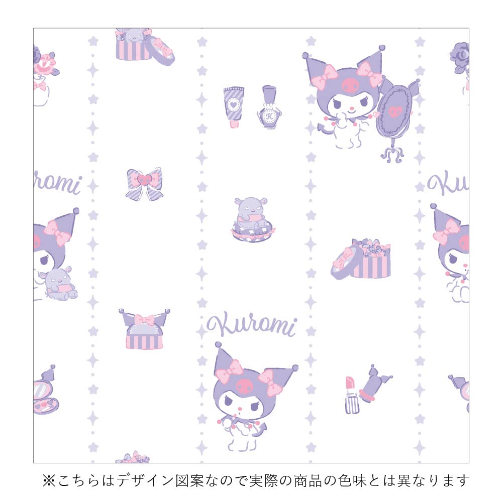 Sanrio Kuromi с защитой от ультрафиолета, трудно заметить снаружи, кружевная занавеска, ширина 100 x 133 см, длина, комплект из 2 шт. Sanrio SANRIO My Melody, стираемая, персонаж