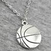 Цепочка с подвеской в виде баскетбольного мяча