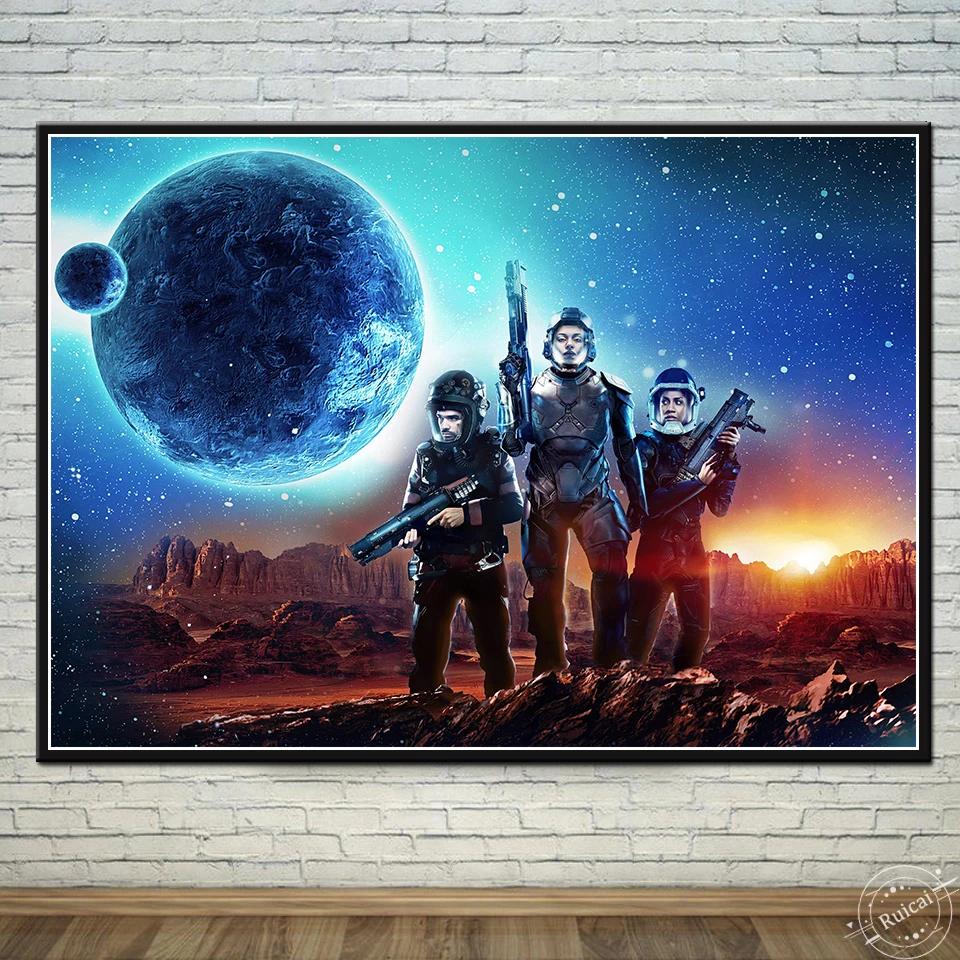 The Expanse Tv Play Print Art Canvas Poster For Living Room Decoration Home Wall Decor Picture
