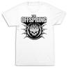 Футболка The Offspring с логотипом 'Горящий Череп и Молния' Punk Rock Классическая футболка группы