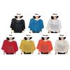 Solid Color Knit Cover Hollow Design Warm Scarves Fashion Knitted Shawl  Korean Style