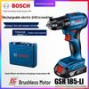 Bosch 18V Cordless Brushless Impact Driver Drill with Lithium-Ion Battery (GSR185/GSB185-Li)