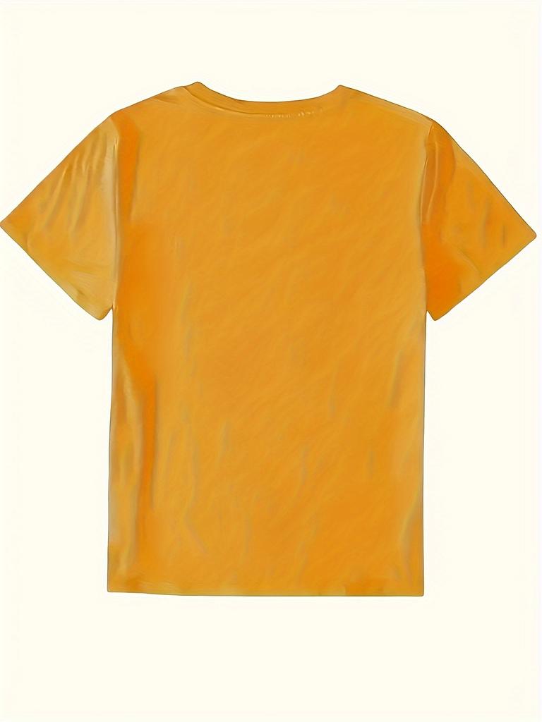 Bee & Honeycomb Women's Tee - Nature Graphic, Casual Yellow Top