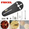 Circle Cutting Jig for Bosch Makita Electric Hand Trimmer Wood Router Circle Milling Groove DIY Tools Woodworking Milling