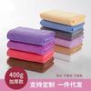 Фабрика полотенец 400г полотенце из микрофибры для сушки волос утолщенное абсорбирующее специальное для парикмахерской