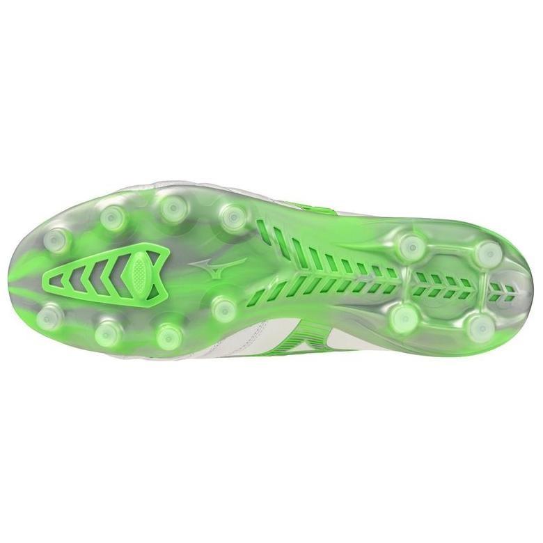 Mizuno Morelia Neo IV Made in Japan FG 'Frontier Pack White Green Gecko' Men's P1GA253037