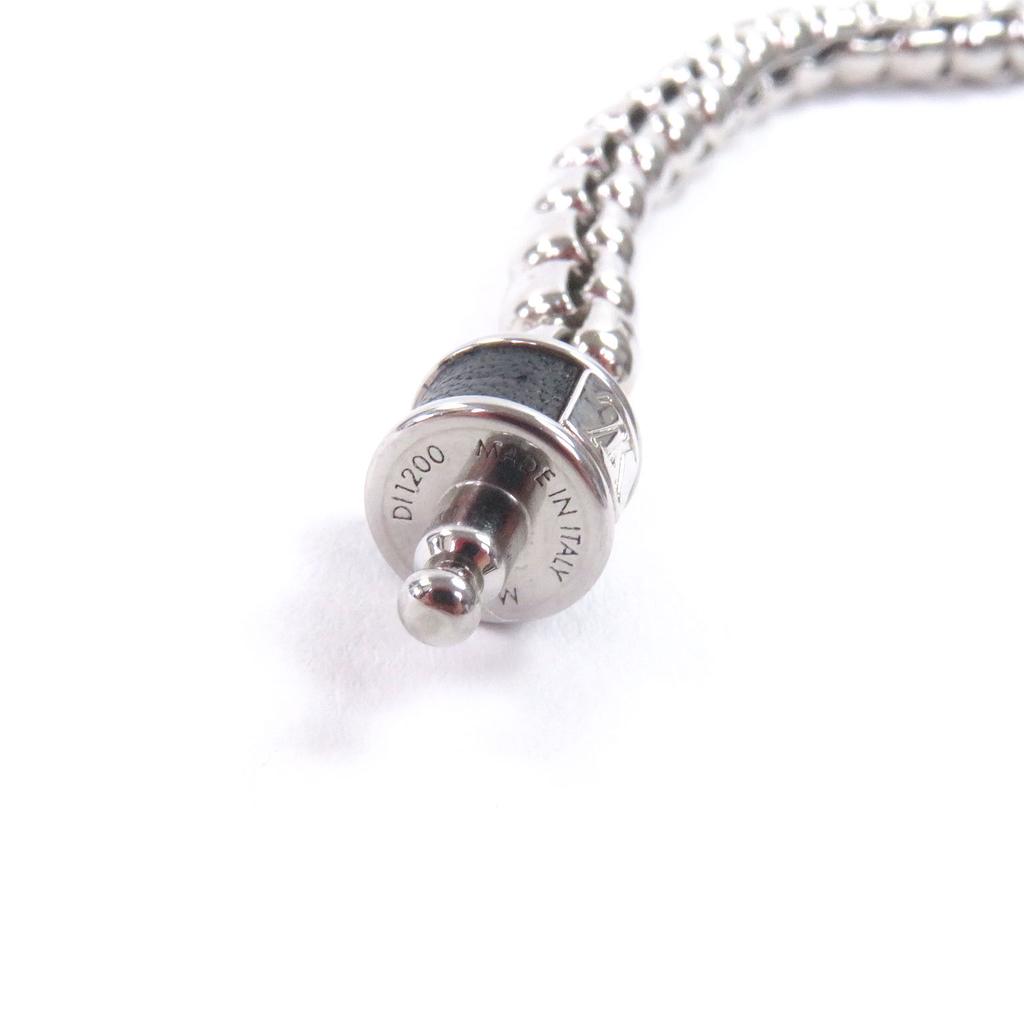 Excellent LOUIS VUITTON bracelet Bracelet Chain Monogram Eclipse Silver Used