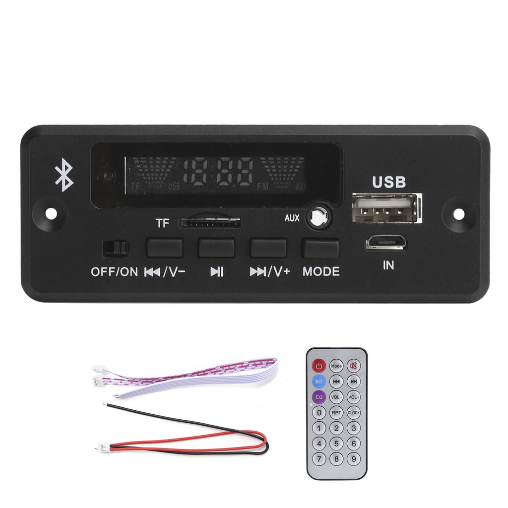 02CABT Плата декодирования Универсальный модуль декодирования WAV Плата декодера MP3 с Bluetooth CallBlack