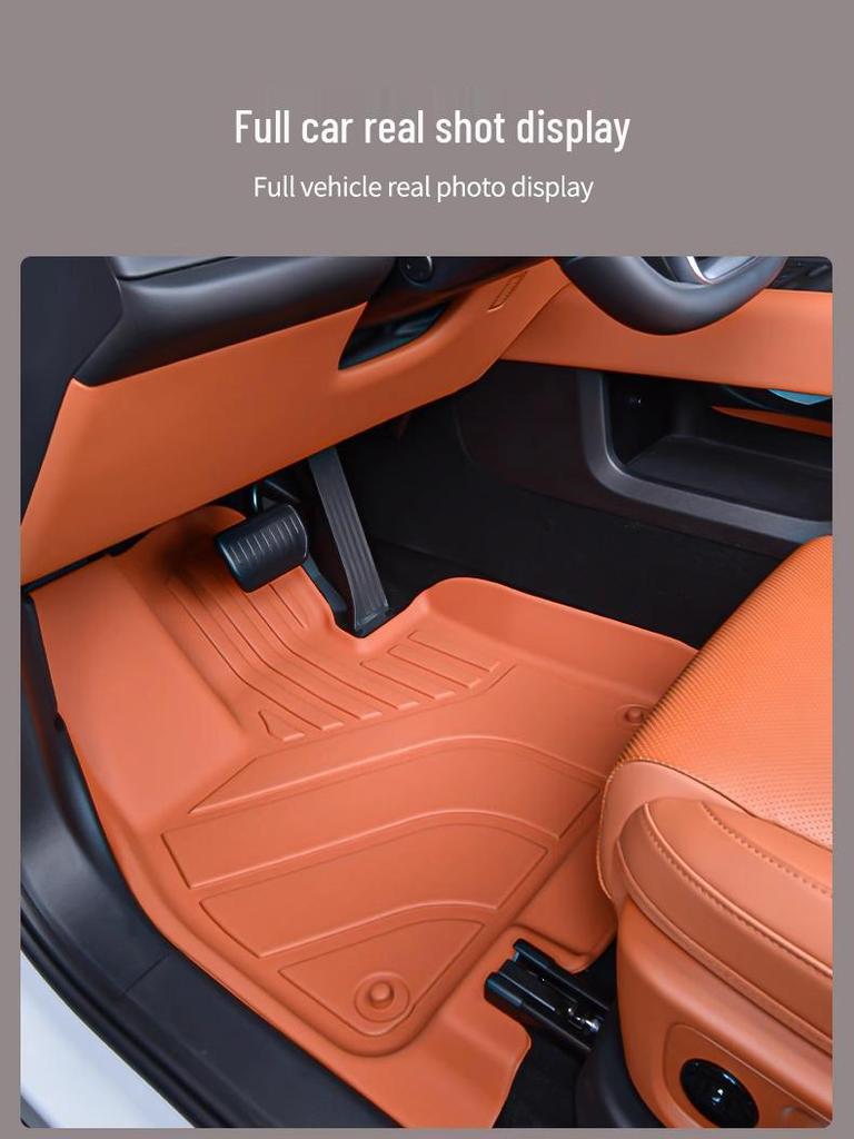 Waterproof TPE Car Floor Mats for Modern Verna 16-20 & Verna RV 17-18 Models
