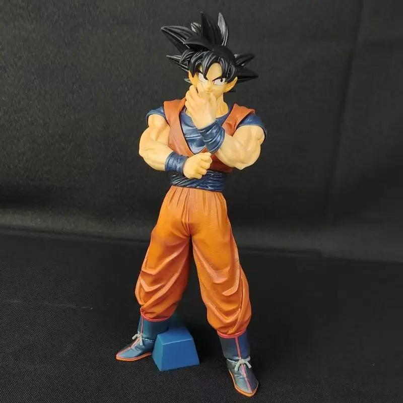 27 см Аниме Dragon Ball Z Фигурка Гоку Гоку со скаутером Фигурка ПВХ Статуя Фигурки Действия Коллекция Модель Игрушки Подарки