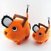 Handcrafted Chainsaw Man Pochita Plush Toy Stuffed Doll Irresistibly Soft Short Plush 10/25/40cm Throw Pillow Kids Birthday Xmas Gift