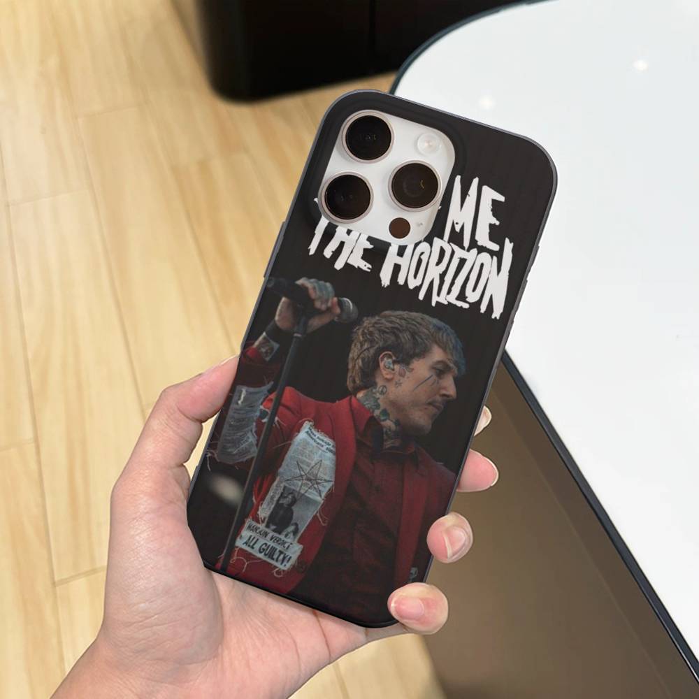 Чехол для телефона Band B-Bring Me The H-Horizon, мягкий гофрированный, прозрачный, для IPhone 17 15 16 11 12 13 14 Pro Max Plus Pro