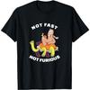 Not Fast Not Furious Funny Sloth Running Team Slow Runner T-Shirt