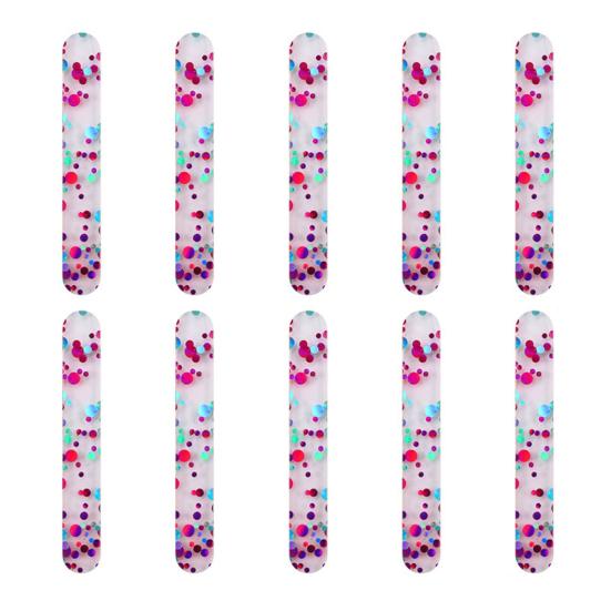 10 шт., акриловые палочки для мороженого, многоразовые формы для льда, палочки для мороженого, безопасные палочки для мороженого для детей, сделай сам, мороженое, торт, конфеты, изготовление пустыни, поделки