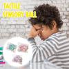 Красочная прозрачная игрушка-пищалка в виде кошачьей лапки, мягкая TPR, фиджет для снятия стресса, веселый подарок на день рождения, Рождество для детей и взрослых