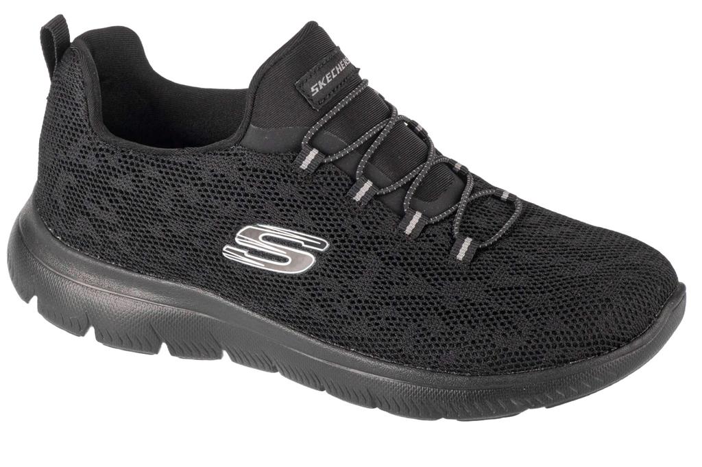Skechers Summits, Womens Black Sneakers