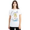 Cinderella Womens/Ladies Headshot With Fancy Script T-Shirt