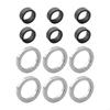 12Pcs Fuel Injector Gasket Ring & Element Kit For BMW 13537591006 13537577649