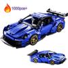 Конструктор DIY Супер Скоростной Спортивный Автомобиль Строительные Блоки MOC Собираемые Кирпичики Гоночный Транспорт Игрушки Подарки на День Рождения Хэллоуин Рождество