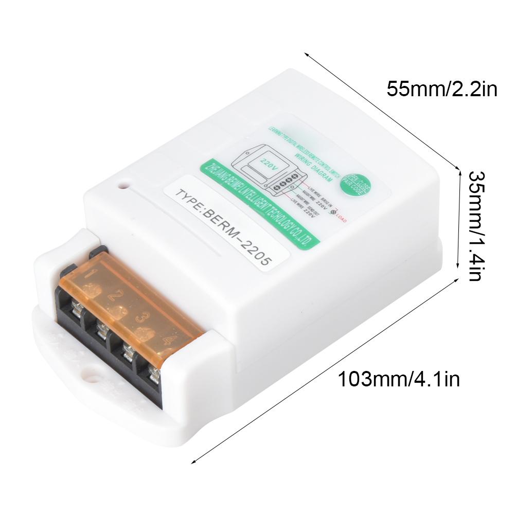 BERM@ Пульт дистанционного управления, цифровой беспроводной датчик, контроллер дальнего действия 220 В 6250 Вт