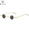 Small Round Steampunk Sunglasses Men Women Retro Metal Steam Punk Sun Glasses Male Vintage Gothic