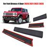 For    Ford Bronco Door 4 Door Car Sill Entry Guard Plate Protector