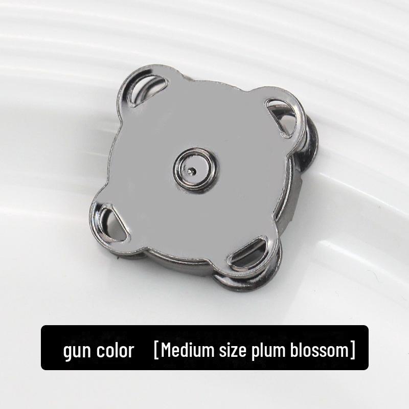 Скрытая магнитная кнопка для пальто, кардиганов и сумок - прочная металлическая невидимая застежка