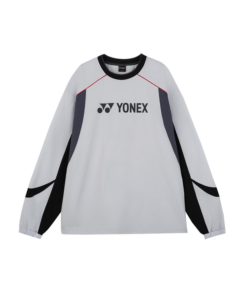 Анорак Yonex 265Jj003U Светло-серый Унисекс Цветная окантовка Акцентная точка