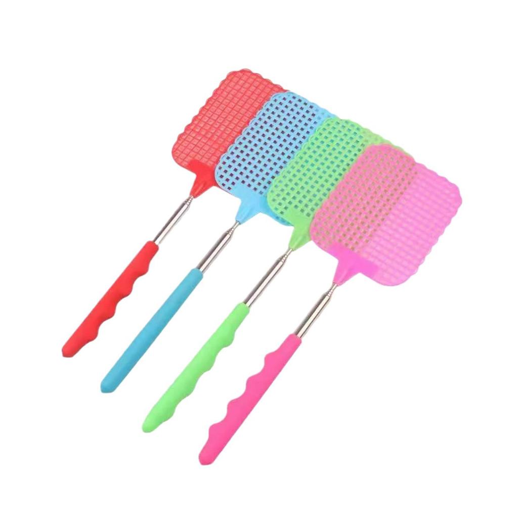 Телескопическая мухобойка: Летнее средство от комаров и мух, помощник в уборке дома.