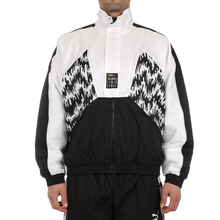 Puma OG AOP Спортивная куртка Мужские куртки Черный Белый 597042-01