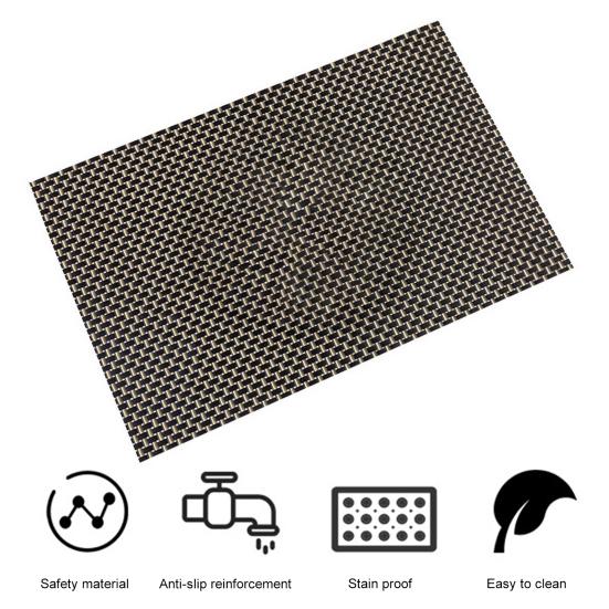 Коврик для столовых приборов, портативный противоожоговой режущий обеденный коврик, коврик для столовой посуды в европейском стиле, коврик для столовых приборов, поставка обеденного стола