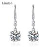 Lindon Copper Alloy Zircon Earrings Drop Earrings For Women Wedding Party Gifts