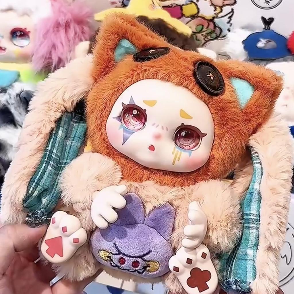 Nommi V6 Серия Фэнтезийный Мир Плюшевая Сюрприз-Коробка Hi Toy Милый Nommi Таинственная Коробка Кавайная Кукла Мешок-Сюрприз Брелок Фигурка Действия Подарки