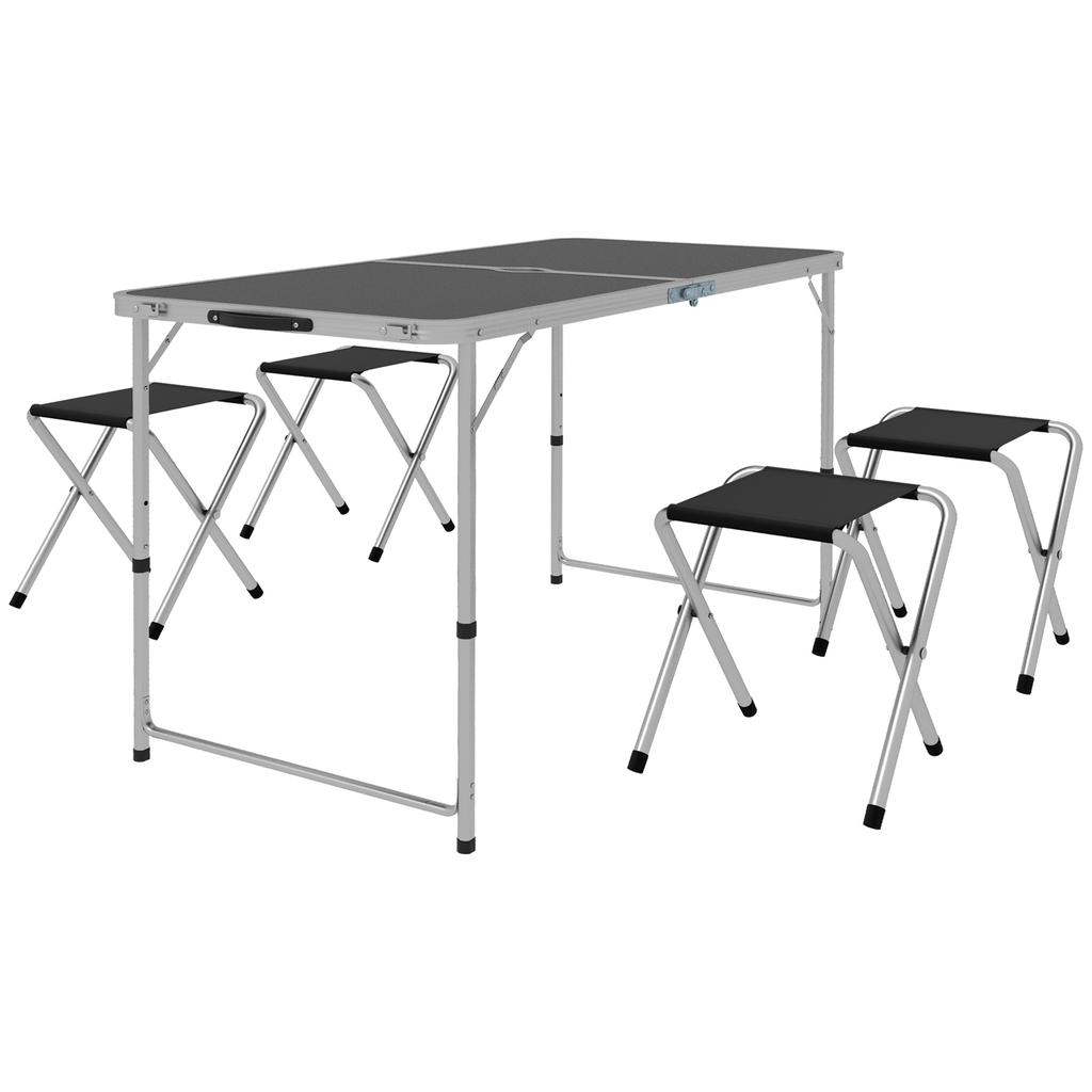 Four-Person Foldable Aluminium Picnic Set