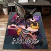 Custom KPop Demon Hunters Mat Personalized Name, Polyester Washable Indoor Entryway Rug, Gift for Christmas, Easter, Thanksgiving Day