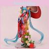 Потрясающая аниме фигурка Hatsune Miku в кимоно юката Hanairogoromo, сильная, ПВХ