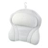 1pcs Bathtub Pillow for Head and Neck Support, Relaxing Headrest for Bathtubs, Cushion with Breathable Mesh Fabric and Non-slip Suction Cups