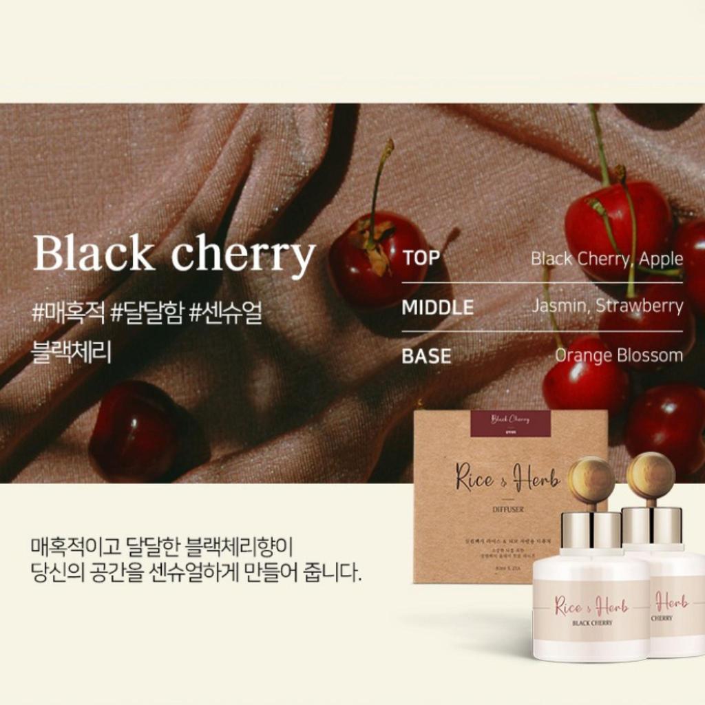 Rice & Herb Korean CAR Aroma DIFFUSER 80ml X 2 / Gift Eddition
