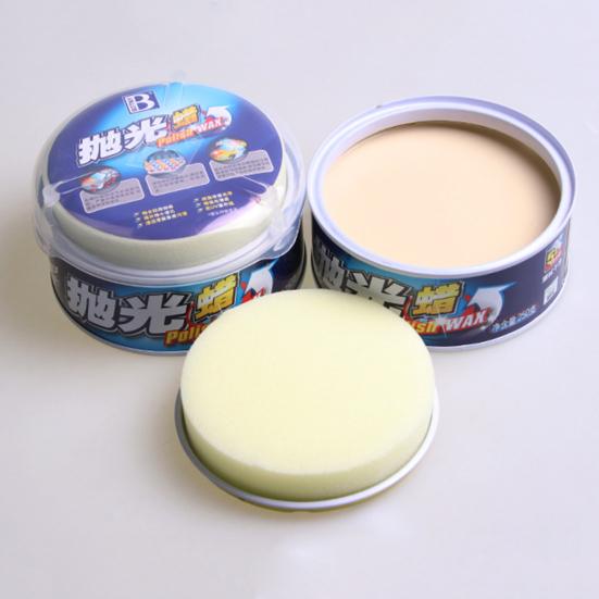 Воск для полировки автомобиля удаляет грязные пятна, Уход за воском, краской, покрытием с помощью губки