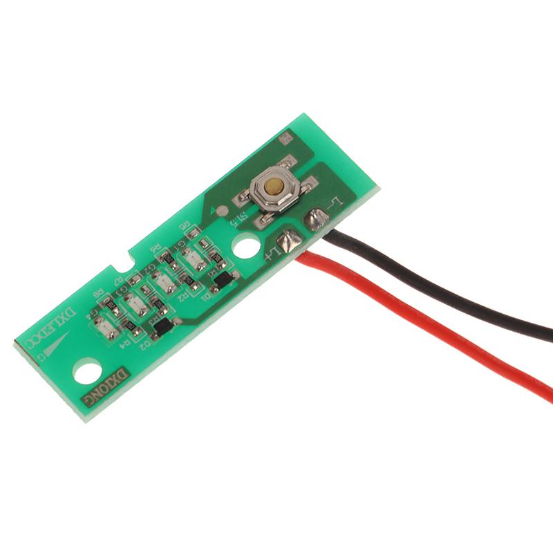 Для литиевой батареи дисплей 5S 18V 21V электродрель шуруповерт индикатор емкости батареи светодиодный дисплей 18650 батареи