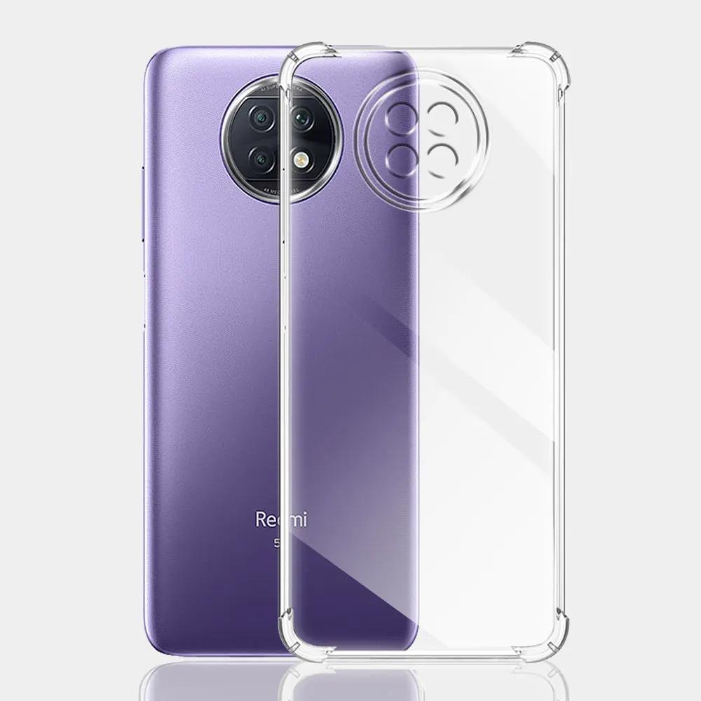 Для Xiaomi Redmi Note 9T Чехол 6.53" Силиконовый Мягкий Противоударный Чехол Для Redmi Note 9T 5G Прозрачный Чехол Для Redmi Note9T Funda Coque