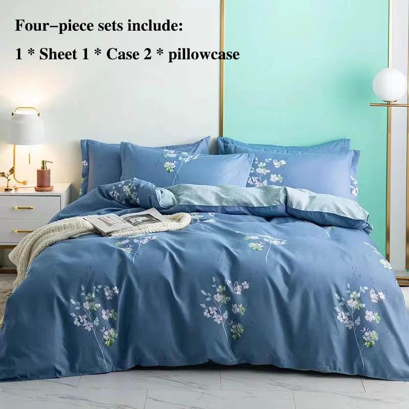 Кровать, состоящая из четырех частей, была с рукавами в комплекте, 1,8 метра, 2 метра, кровать в стиле Qingxianjie, домашнее постельное белье